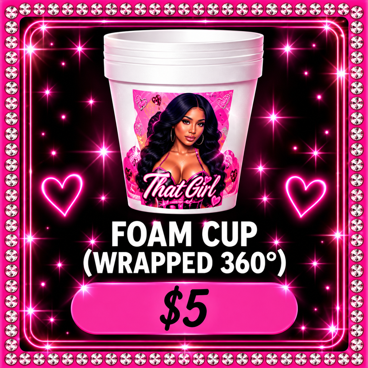 Custom Foam Cup