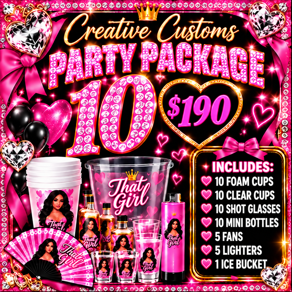 Custom Party Packages