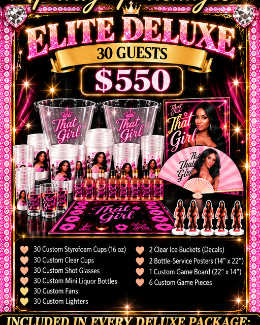 Creative Customs Elite Deluxe 30 Guests $550